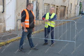 Départ et ambiance rue